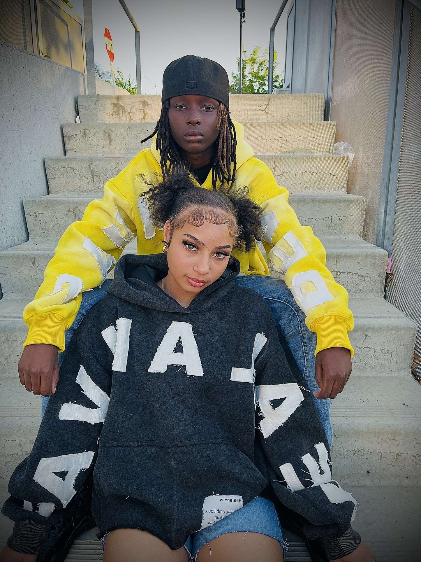 Jet Black REALANVAS Hoodie